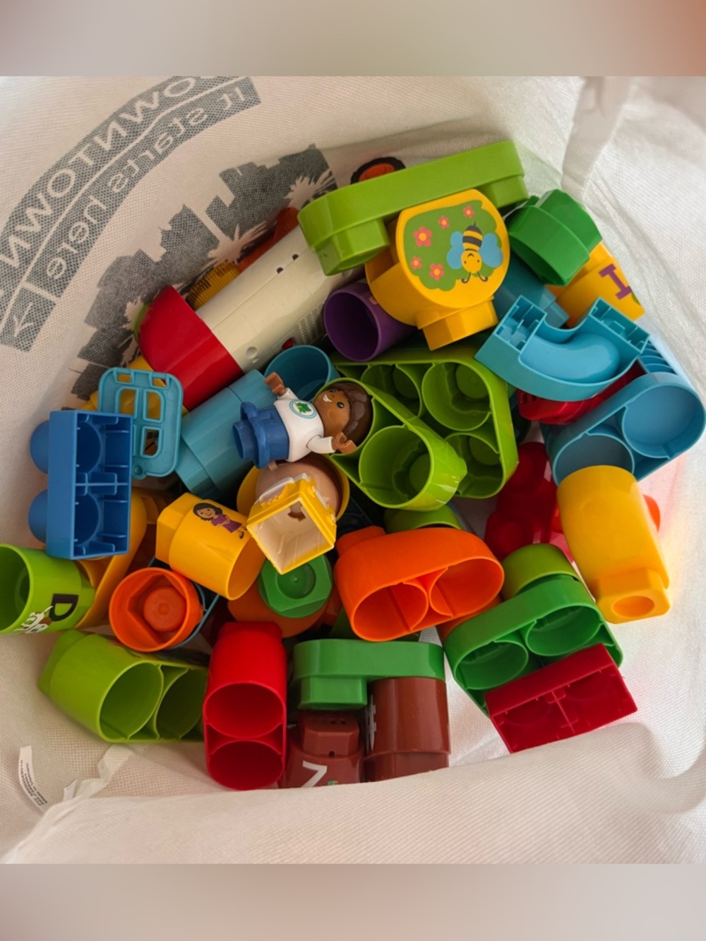 Fisher-Price colorful Preschool Building blocks set